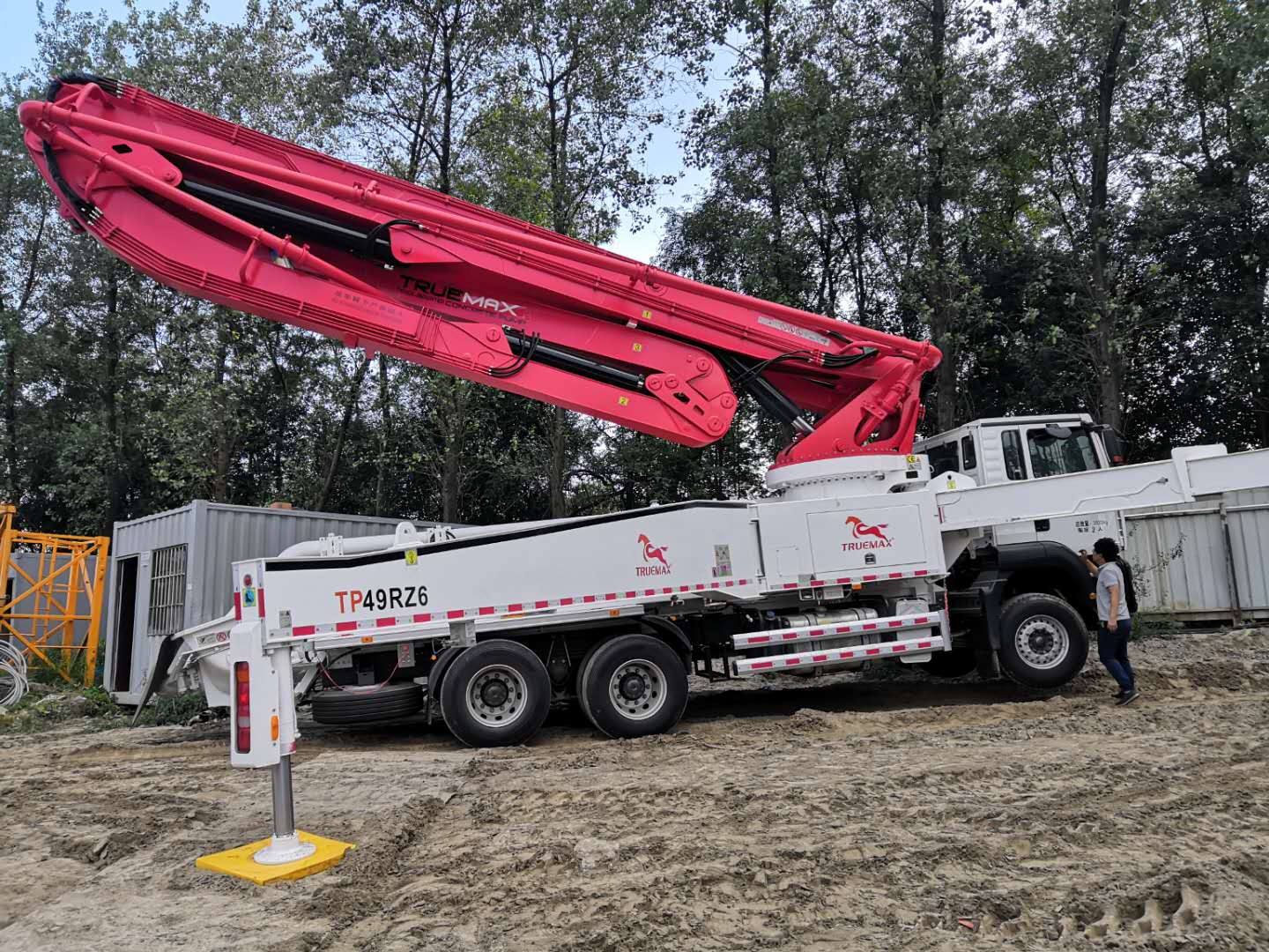 混凝土輸送泵車 混凝土輸送泵車